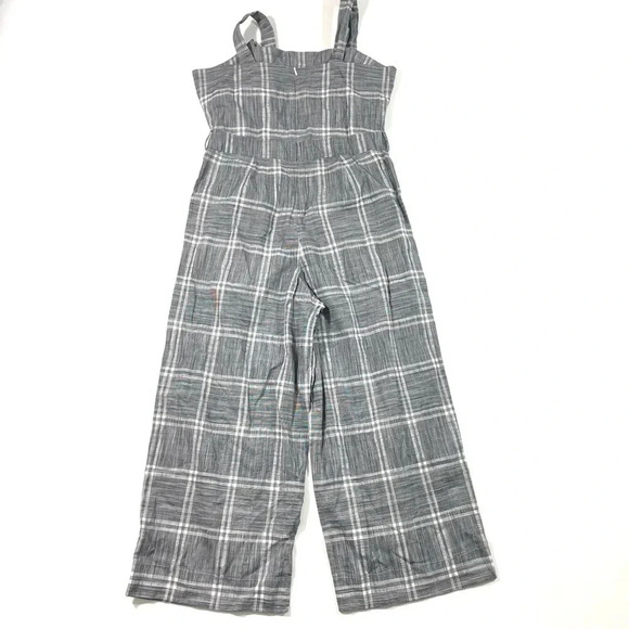New Barbour Stoneleigh Cotton Wide Leg Jumpsuit Size 6 NO BELT - Picture 2 of 10